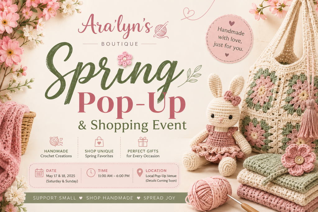 Ara’lyn’s Spring Pop-Up & Shopping Event